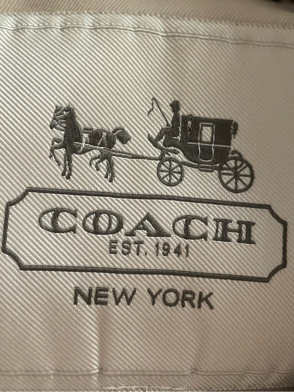 COACH Women’s Plaid Short Trench Coat - Size XS
